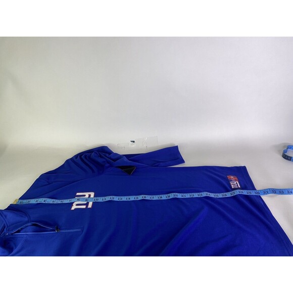 New York Giants NFL Mens Large Ultra Game Logo Quarter Zip Long Sleeve T-Shirt - Picture 7 of 7